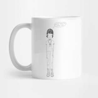 nobody knows my tummy hurts Mug